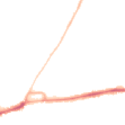 Night-time road noise heatmap for MK40 3AE