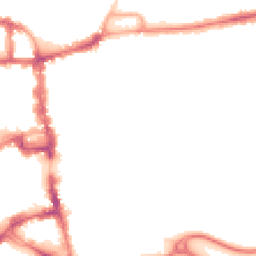Night-time road noise heatmap for MK40 3PH