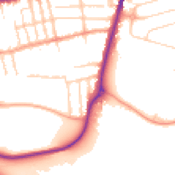 Daytime road noise heatmap for MK40 3SD