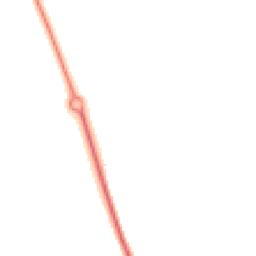 Night-time road noise heatmap for MK40 4FB