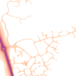 Daytime road noise heatmap for MK40 4GL