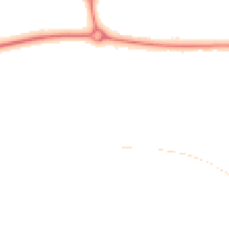 Night-time road noise heatmap for MK40 4HX