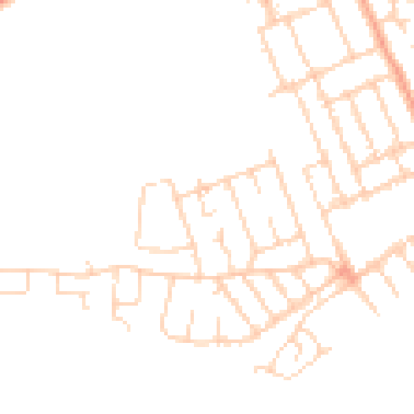 Daytime road noise heatmap for MK40 4PT