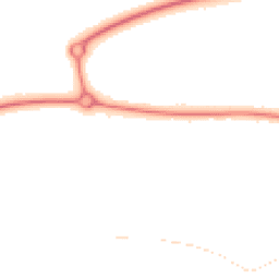 Night-time road noise heatmap for MK40 4QU