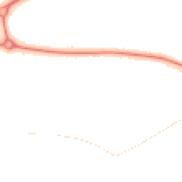 Night-time road noise heatmap for MK40 4RN