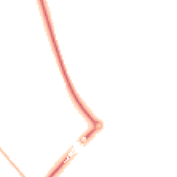 Night-time road noise heatmap for MK40 4TZ