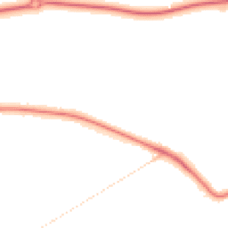 Night-time road noise heatmap for MK40 4ZA