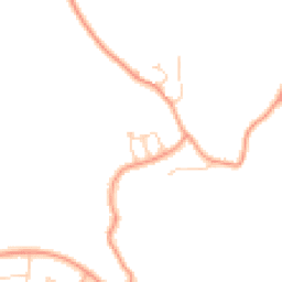 Daytime road noise heatmap for MK41 0LB