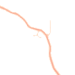 Daytime road noise heatmap for MK41 0LP