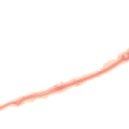 Night-time road noise heatmap for MK41 0TY