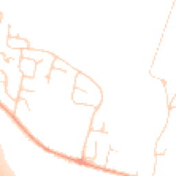 Daytime road noise heatmap for MK41 6EB