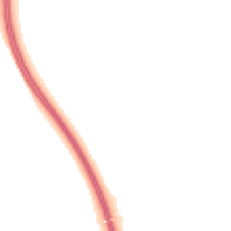 Night-time road noise heatmap for MK41 6GE