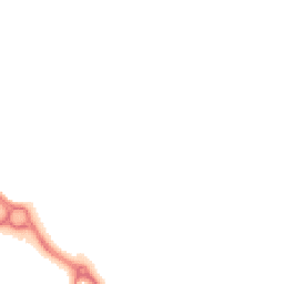 Night-time road noise heatmap for MK41 7PX