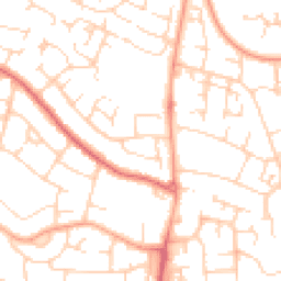 Daytime road noise heatmap for MK41 8HP