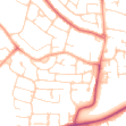 Daytime road noise heatmap for MK41 9JA
