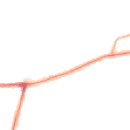 Night-time road noise heatmap for MK41 9JY