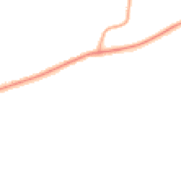 Night-time road noise heatmap for MK41 9SP