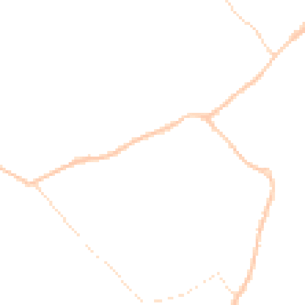 Night-time road noise heatmap for MK42 7EG