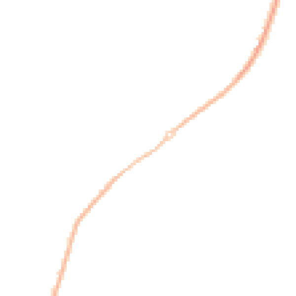 Night-time road noise heatmap for MK43 0XE