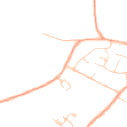 Daytime road noise heatmap for MK44 1LA