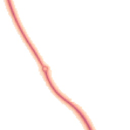 Night-time road noise heatmap for MK44 1NH