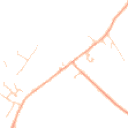 Daytime road noise heatmap for MK44 1SJ