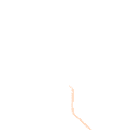 Night-time road noise heatmap for MK44 3HS
