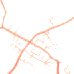 Daytime road noise heatmap for MK44 3LS