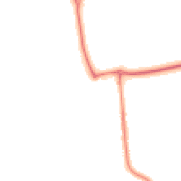 Night-time road noise heatmap for MK45 1AA