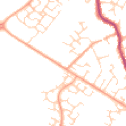 Daytime road noise heatmap for MK45 1AR