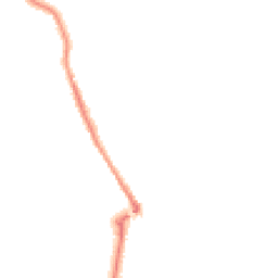 Night-time road noise heatmap for MK45 1DL