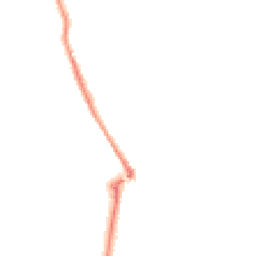Night-time road noise heatmap for MK45 1DN