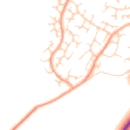 Daytime road noise heatmap for MK45 1TB