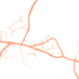 Daytime road noise heatmap for MK45 2ED