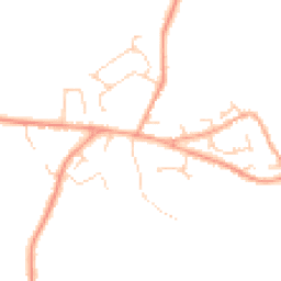 Daytime road noise heatmap for MK45 2EF