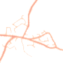 Daytime road noise heatmap for MK45 2EQ