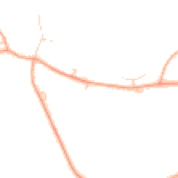 Daytime road noise heatmap for MK45 2FF