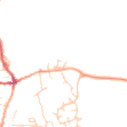 Daytime road noise heatmap for MK45 2GG