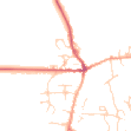 Daytime road noise heatmap for MK45 2LN