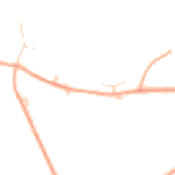 Daytime road noise heatmap for MK45 2PQ