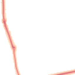 Night-time road noise heatmap for MK45 2RZ