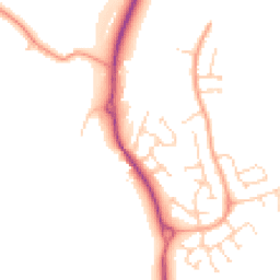 Daytime road noise heatmap for MK45 3FS