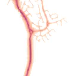 Daytime road noise heatmap for MK45 3GN