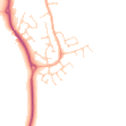 Daytime road noise heatmap for MK45 3GY