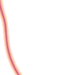 Night-time road noise heatmap for MK45 3HN