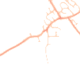 Daytime road noise heatmap for MK45 3JX