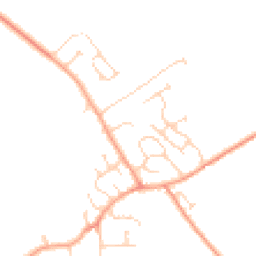 Daytime road noise heatmap for MK45 3ND