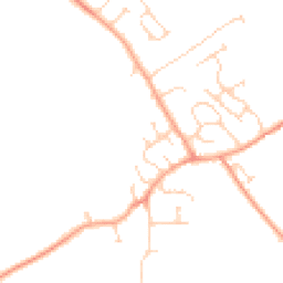 Daytime road noise heatmap for MK45 3NH