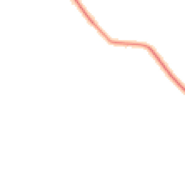 Night-time road noise heatmap for MK45 3PT