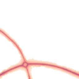 Night-time road noise heatmap for MK45 4AH